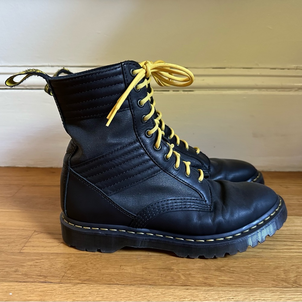 ⚡️DOC Dr. Martens Black Baden Moto 1490 Boots UNISEX UK8 EU42 US: M9 W10 - Picture 8 of 8